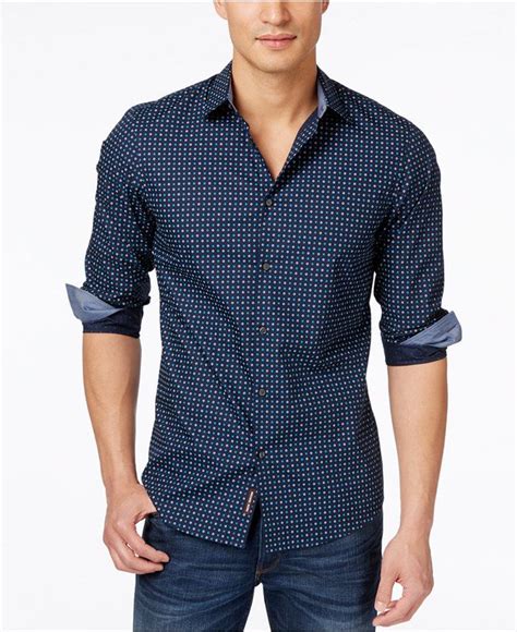 michael kors shirt man|Michael Kors long sleeve shirts.